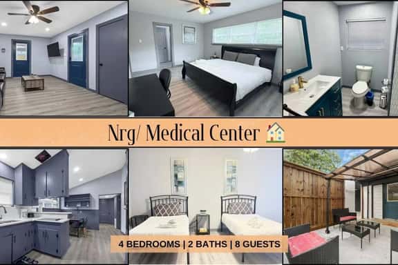 Remodeled Home near NRG, Downtown, Medical Center sleeps10 - Image 1